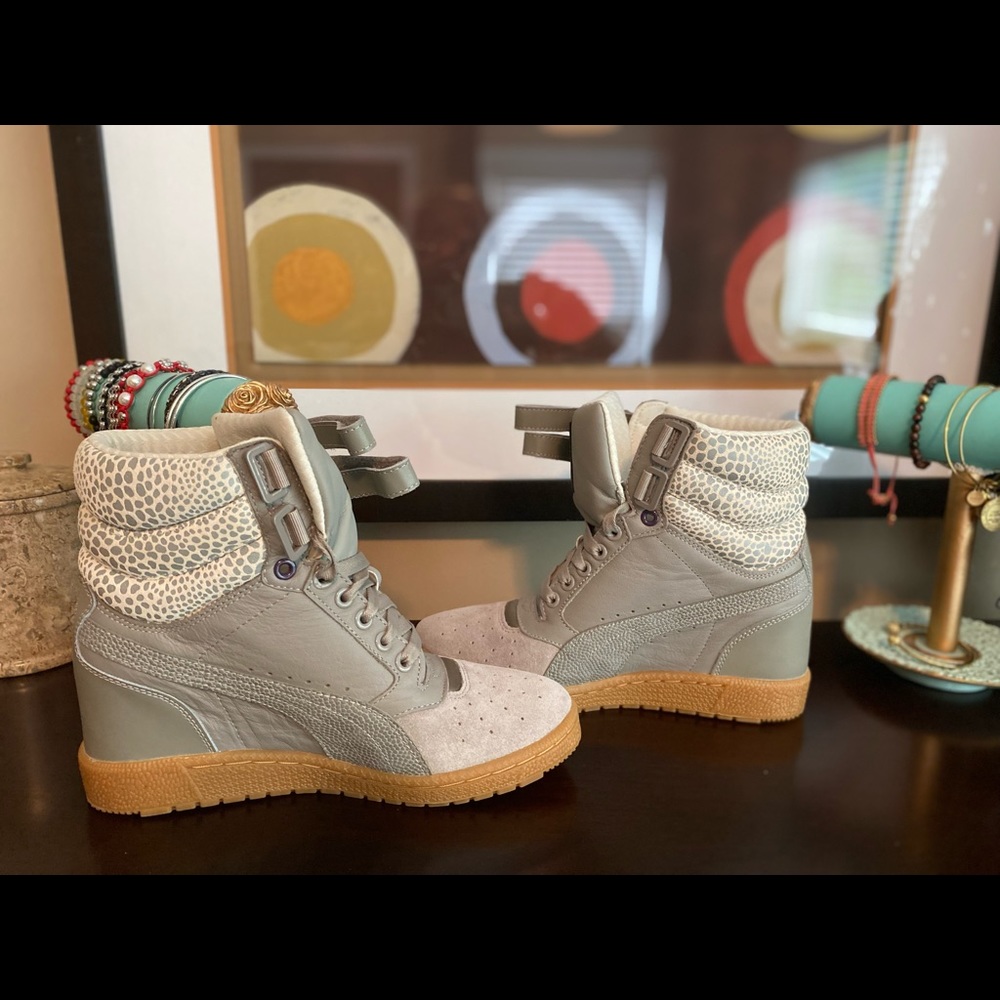 New! Puma Sky wedge sneakers